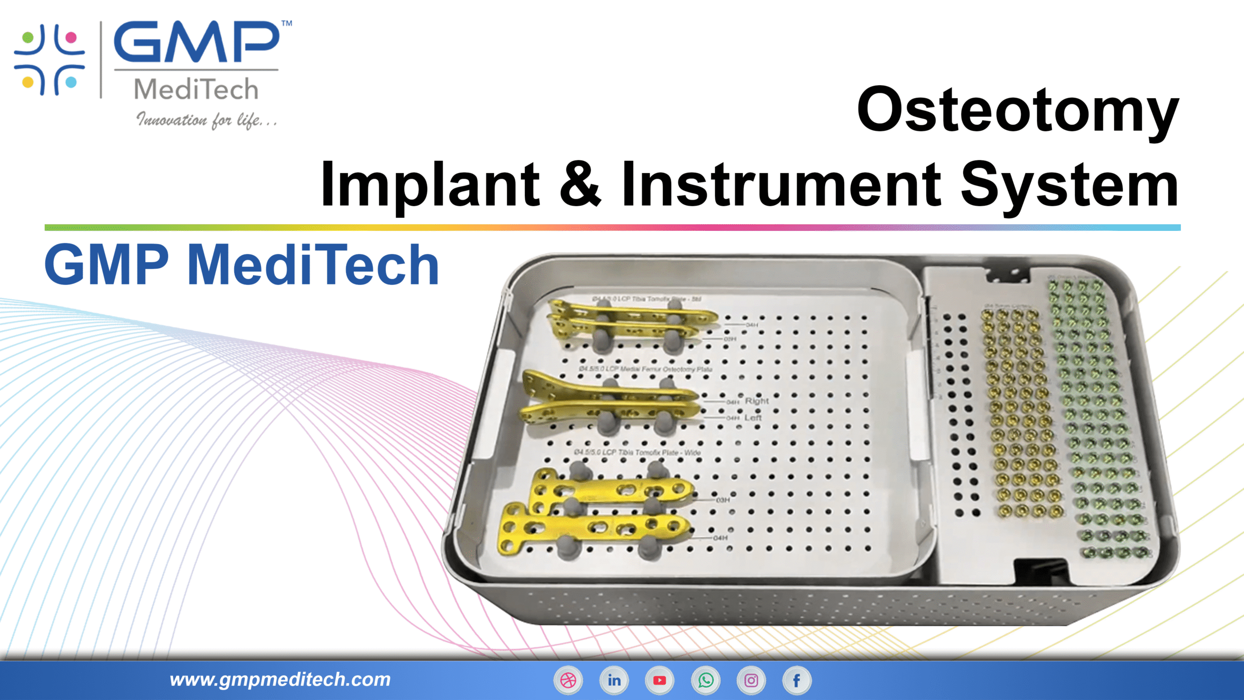 GMP MediTech – Osteotomy Implant & Instrument System