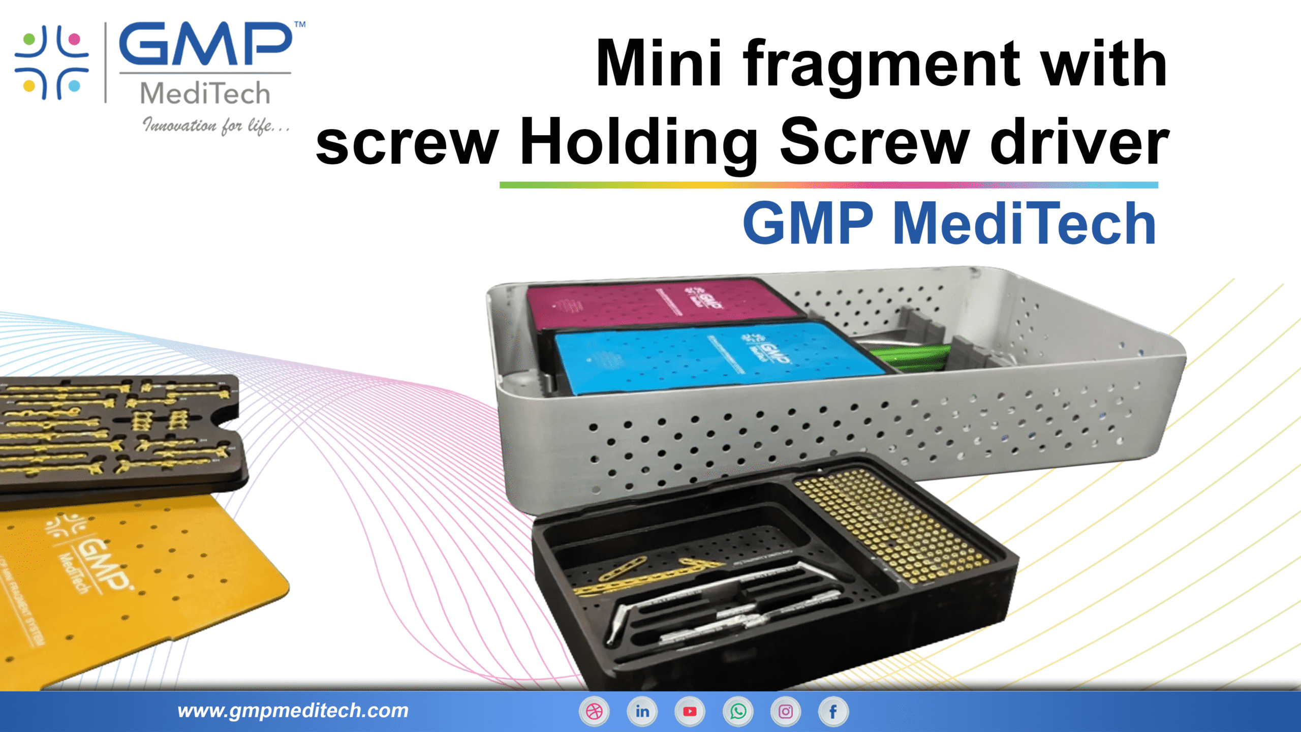 Mini fragment with screw Holding Screw driver